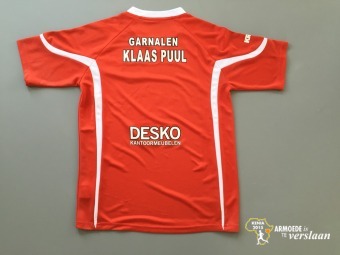 KAVEL GESLOTEN: FC Volendam voetbal shirt gesigneerd door Nick & Simon en de 3 J's