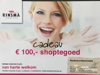 Rinsma fashion cheque twv € 100